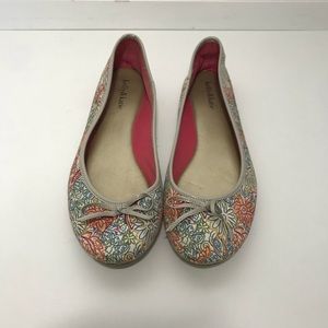 Fun Colorful Flower Ballerina Flats